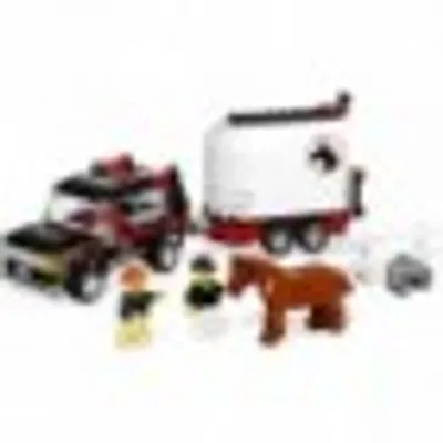 Produktbild von LEGO CITY Pferdetransporter 176-teilig, ab 5 Jahren (7635)