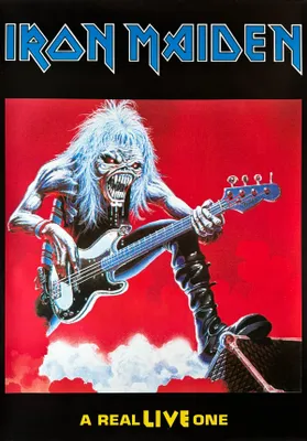 Obrázok produktu pre Iron Maiden – A Real Live One 1993 – Plagát – 61x91 cm