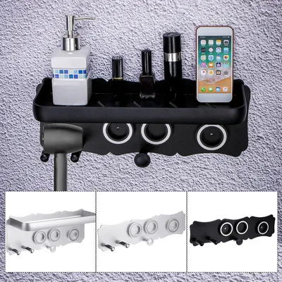Produktbild von Magnetischer Halter für Dyso Superson Haartrockner Ständer Halterung Desktop Organizer - Silber M