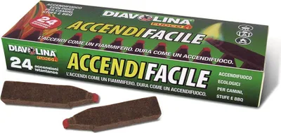 Zdjęcie produktu dla Diavolina podpałka do grilla i kominka 24szt