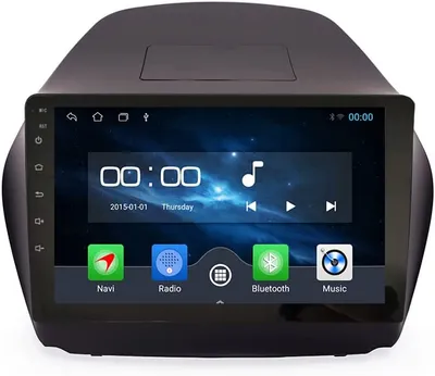 Produktbild von 10 Zoll Android 13 Autoradio GPS Navi Wifi MP5 AM/FM RDS BT Wireless Carplay USB 4GB RAM 64GB ROM für Hyundai ix35 2009-2015