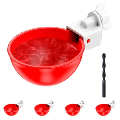 Imagen del producto de Bebedero automático para gallinas, 1 unidad, para aves de corral