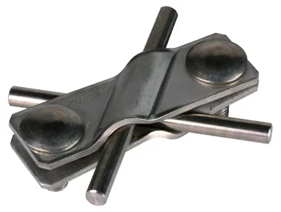 Produktbild von DEHN SV-Klemme NIRO f. Rd 7-10/10mm 308 229 308229