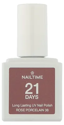 Produktbild von Nailtime 21 Days Long Lasting UV Nail Polish 38 Rose Porcelain (8 ml)