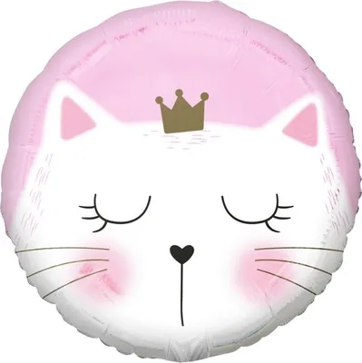Zdjęcie produktu dla Uroczy balon foliowy w kształcie kotka na imprezy i uroczystości - idealny dodatek do dekoracji, który zachwyci każdego miłośnika zwierząt!