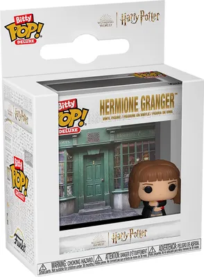 Produktbild von funko Bitty Pop! Deluxe Harry Potter Hermine Granger Sammelfigur, ca. 2,5 cm, 100% biologisch abbaubar, 6,25x6x3,12 cm