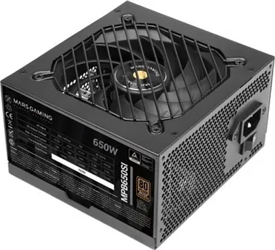 Immagine prodotto di Mars Gaming MPB650SI power supply unit 650 W 24-pin ATX ATX Black