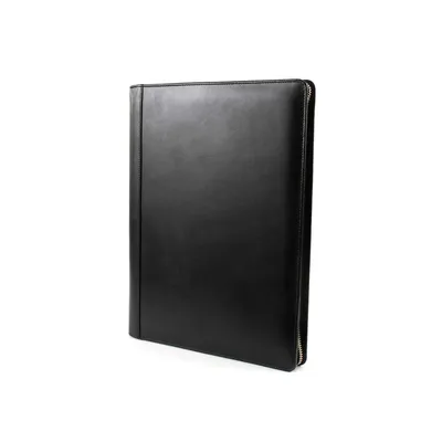 Produktbild von Esquire Schreibmappe A4 Leder mit Reißverschluss schwarz Reißverschlussmappe 6405-33-00