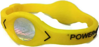 Produktbild von Power Balance Armband Energie Ionenband Band Fitness Gelbe Farbe, M Grosse 19cm