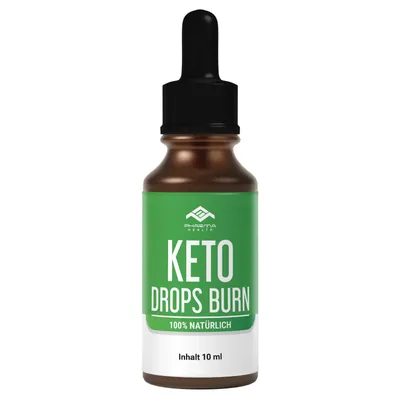 Produktbild von Keto Drops Burn | natürliches Pflanzensamenöl | Omega 3 | Omega 6