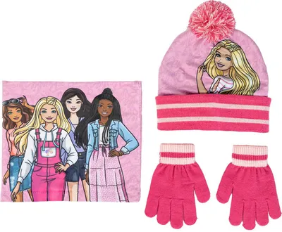 Obrázok produktu pre Detská čiapka Barbie ružová (jedna veľkosť)