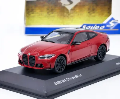 Image de BMW M4 2023 Competition rouge SOLIDO 1:43