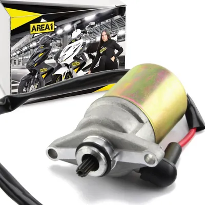 Imagen del producto de Motor de arranque para motores de 50cc de 4 tiempos, compatible con diversas scooters