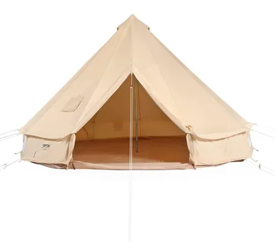 Immagine prodotto di Tenda a cupola in tela - Tenda tipica - Tenda per famiglie - Tenda da campeggio - Tenda yurta - Diametro di 3 metri - Tela traspirante TC
