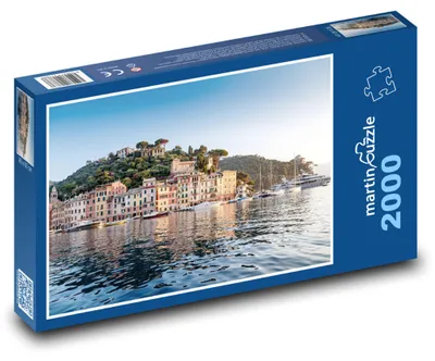 Obrázok produktu pre Puzzle 2000 Portofino - mesto na pobreží, Taliansko - martinpuzzle