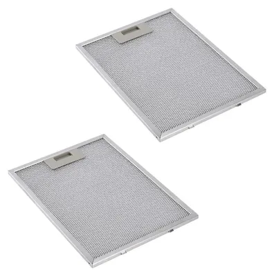 2 Metall-Fettfilter 320 x 260 mm für Dunstabzugshaube