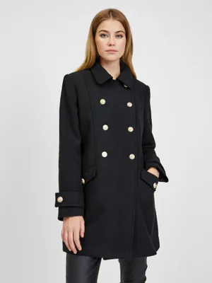 Produktbild von Orsay Schwarzer Damen Wintermantel mit Wollmischung DP-3550588__S