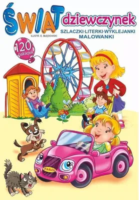 Immagine prodotto di Książka dla dzieci Edukacyjna dla dziewczynek z naklejkami