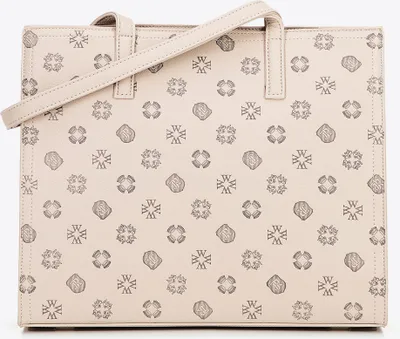 Image de Sac cabas Wittchen pour femme en  avec  beige caractéristique gaufré
