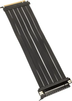 Produktbild von Kolink Riser-Kabel PCIe 5.0 x16 auf x16, 180°, schwarz, 30cm