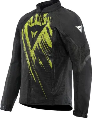 Produktbild von Dainese Herosphere Tex Tarmac Motorrad Textiljacke, schwarz/gelb, 50