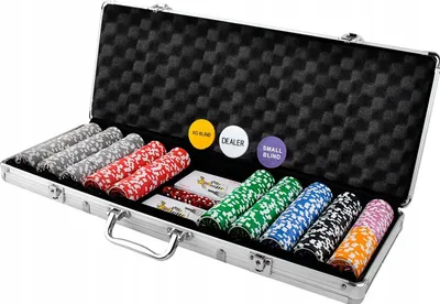 Produktbild von Poker - Set mit 500 Chips im Koffer HQ 23529