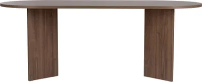 Produktbild von Skye Decor, Sabella - Walnut, Esstisch, Nussbaum, 100 % Melaminplatte, 200 x 90 x 75 cm