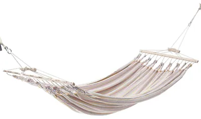 Obrázek produktu pro Bavlněná houpací síť Chico s dvojitou tyčí Pastel Hammock