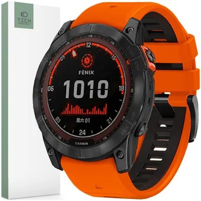 Immagine prodotto di Tech-Protect Iconband Pro Garmin Fenix 3 / 5X / 3Hr / 5X Plus / 6X / 6X Pro / 7X Arancione/Nero