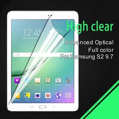 Produktbild von 1 x Samsung Galaxy Tab S2 9.7 Zoll Display Schutzfolie Klar (3-lagig) T800 T815