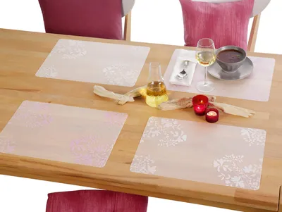 Produktbild von Peyer Tischset 4er-Pack halbtransparent 30x45 cm