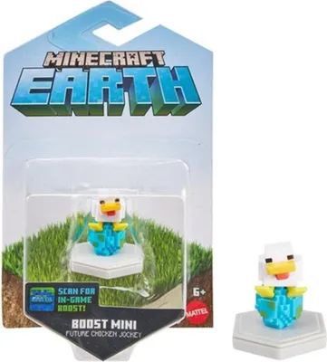 Obrázok produktu pre Mattel Minecraft Earth GKT40 Mojang Actionfigur Hühnerreiter