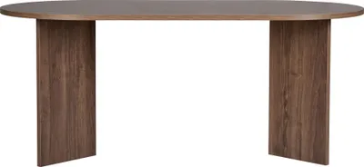 Produktbild von Skye Decor, Sablin - Venezia Walnut, Esstisch, Nussbaum, 100% MELAMINBESCHICHTETE SPANNPLATTE, 180 x 90 x 75 cm