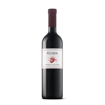 Produktbild von Ščurek Cabernet Sauvignon Rotwein trocken aus Goriška brda Slowenien 0,75 L