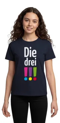 Produktbild von Spreadshirt Die Drei Ausrufezeichen Logo Teenager Premium T-Shirt, 146/152 (10 Jahre), Navy
