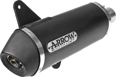 Produktbild von Arrow Urban Gts 300 I.e. 11-16 Aluminium&steel Homologierter Slip On Schalldämpfer Schwarz Homologated Schwarz Homologated