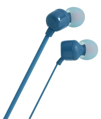 Image de Écouteurs intra-auriculaires JBL Tune 160, couleur bleue