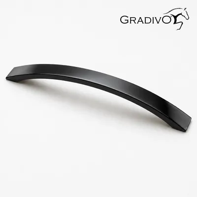 Produktbild von Möbelgriff Küchengriffe Schrankgriff Bügelgriff Schubladengriffe 620 Schwarz 128 mm