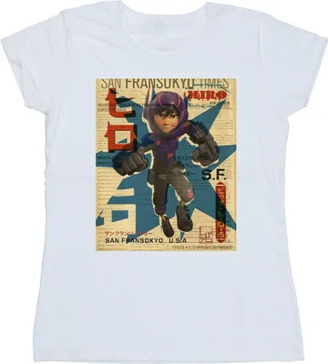 Produktbild von Disney - "Big Hero 6" T-Shirt für Damen BI13077 (M) (Weiß)