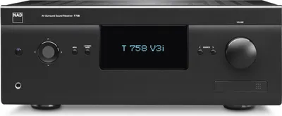Zdjęcie produktu dla NAD T 758 V3i, 60 W, Stereo, 7 kan., 243 W, 137 W, 0,05%