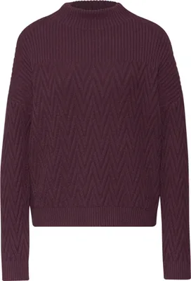 Produktbild von Street One turtle with structure jazz berry 38