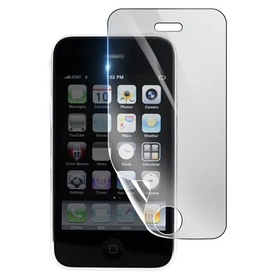 Produktbild von 3mk, Stoß- und kratzfester Hydrogel Bildschirmschutz für Apple iPhone 3GS, Transparent