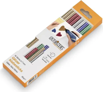 Produktbild von Steinel Klebesticks Ø 7 mm, bunt (Color), 16 Stück