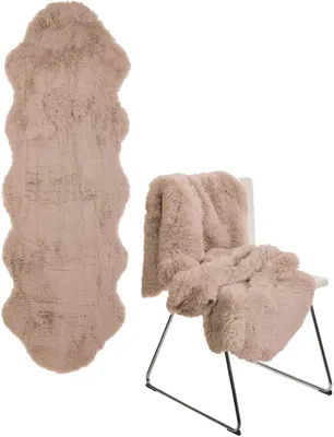 Obrázok produktu pre Elzusha - XXL koberec s dlhým vlasom, rozmer 60 x 180 cm, jemný a huňatý