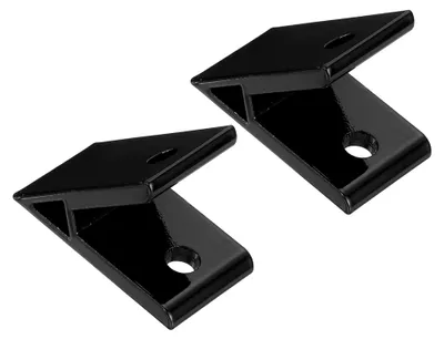 Produktbild von 2 Stück 45 Grad Aluminium Eckwinkel für 4040 Serie (Schwarz)