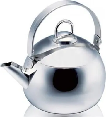 Produktbild von Korkmaz A093 Tombik Tombik Teekanne Teekocher Kessel 2 Liter Edelstahl Rostfrei
