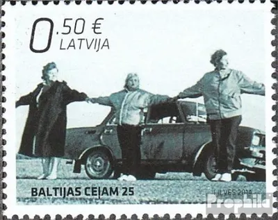 Produktbild von Briefmarken Lettland 2014 Mi 915 (kompl.Ausg.) postfrisch Menschenkette