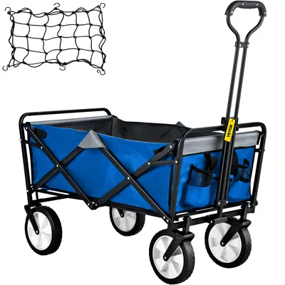 Immagine prodotto di VEVOR carrello pieghevole da giardino carrello da trasporto da 80 kg carrello pieghevole a mano