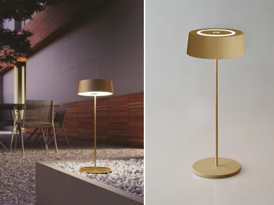 Produktbild von Outdoor LED Tischleuchte COCKTAIL Gold