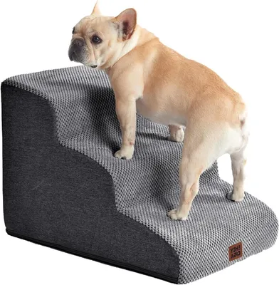 Image de Escalier pour animaux de compagnie - Marche d'accès pour animaux - Escaliers pour animaux - Escalier pour chats - Escalier pour petits chiens